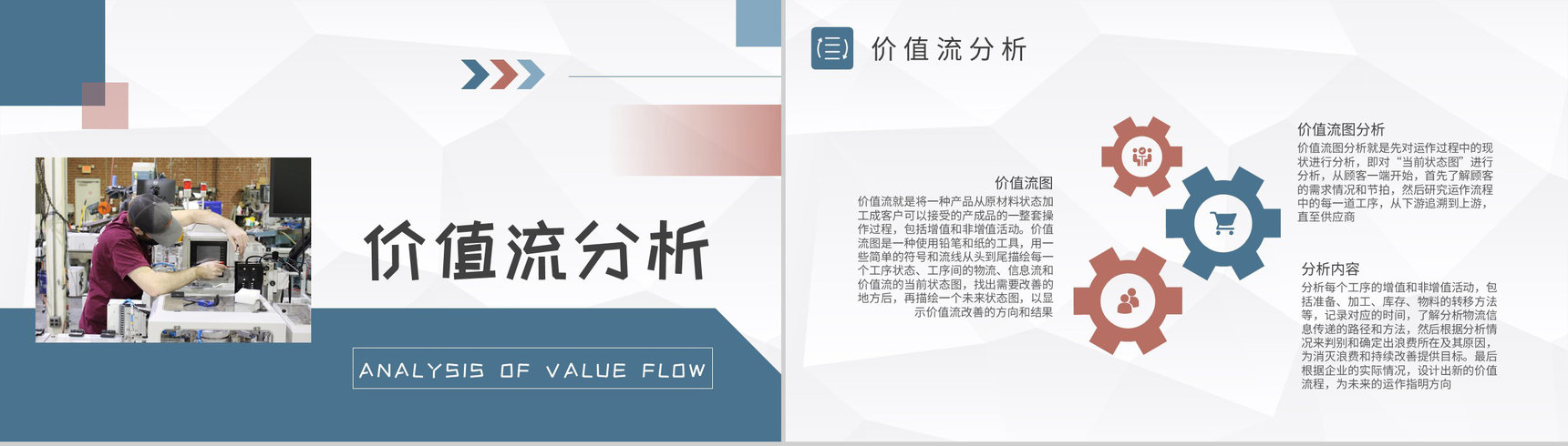 工厂精益生产价值流知识总结车间生产线平衡方案PPT模板-7