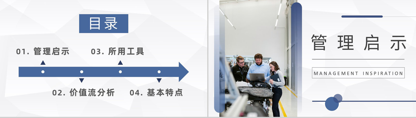 企业员工专业技能培训课程价值流分析图知识学习PPT模板-2