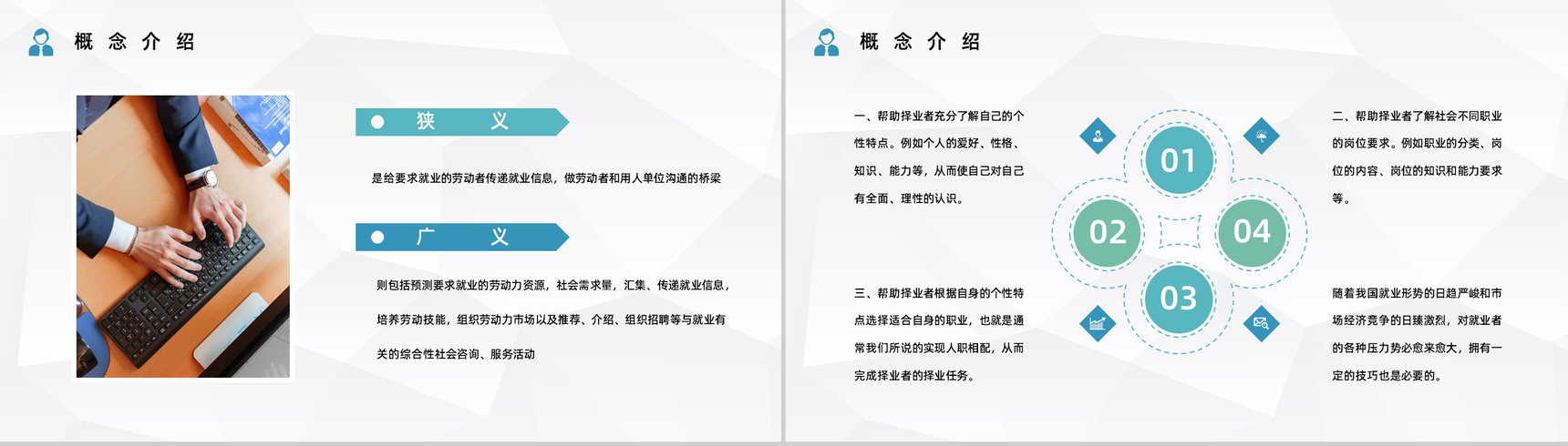 大学生就业指南面试指导内容培训求职面试技巧学习PPT模板-3