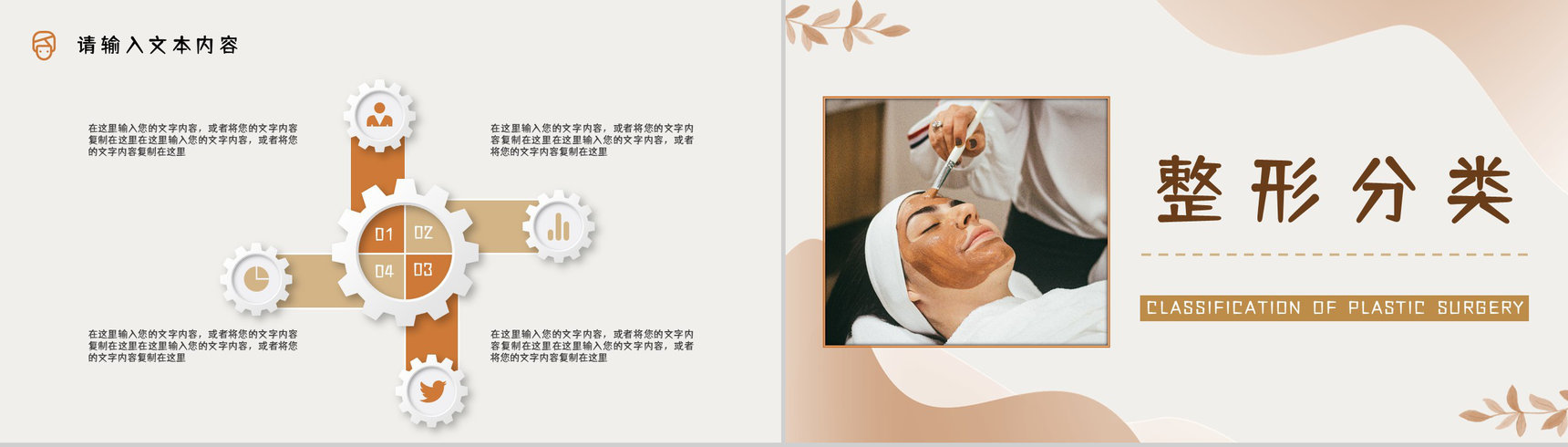 女性整形美容护理项目介绍医疗行业整容知识了解培训PPT模板-4