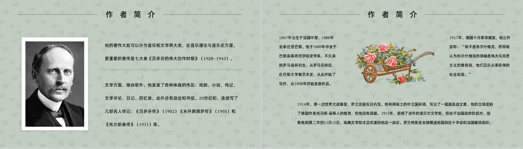 中学必读国外名著罗曼罗兰《名人传》人物分析心得体会PPT模板-5