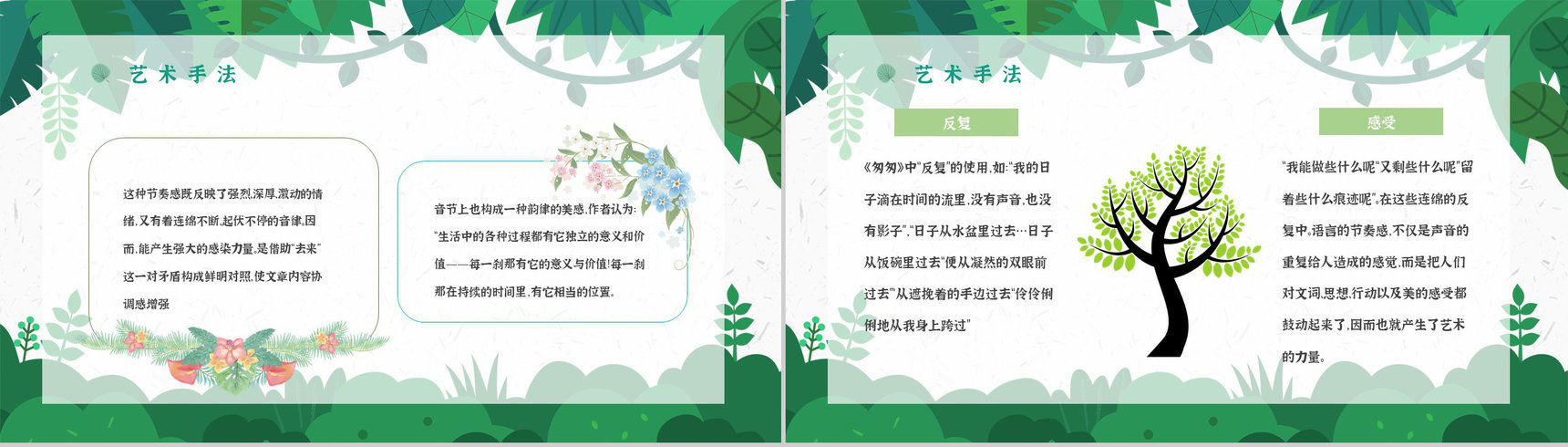 《匆匆》作品简介名著知识点梳理教师备课PPT模板-3