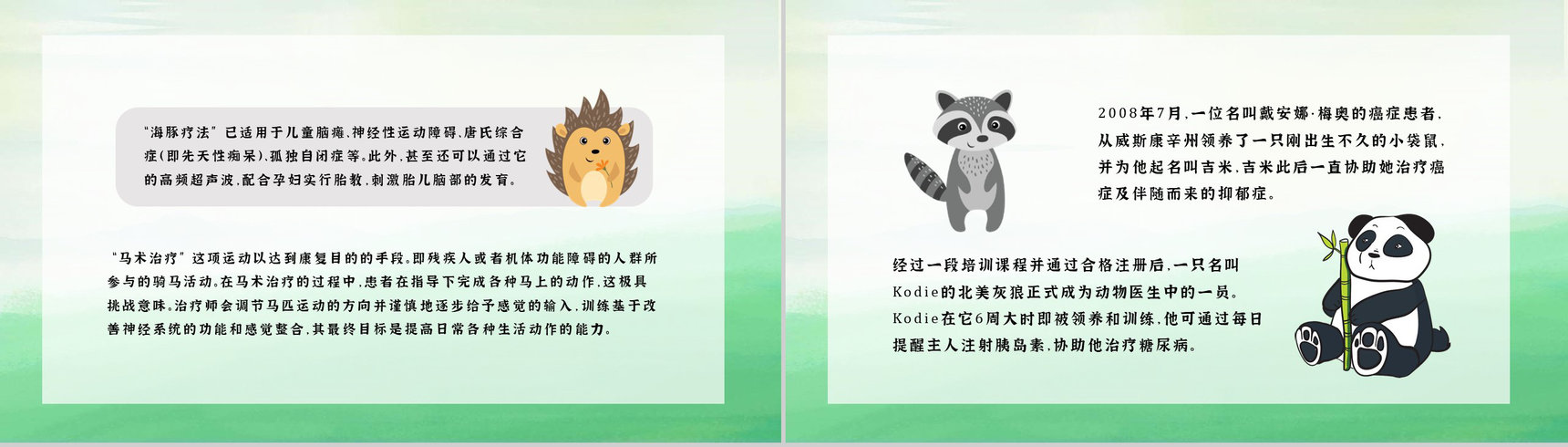 国际保护动物日世界动物日保护动物活动策划公益宣传PPT模板-9