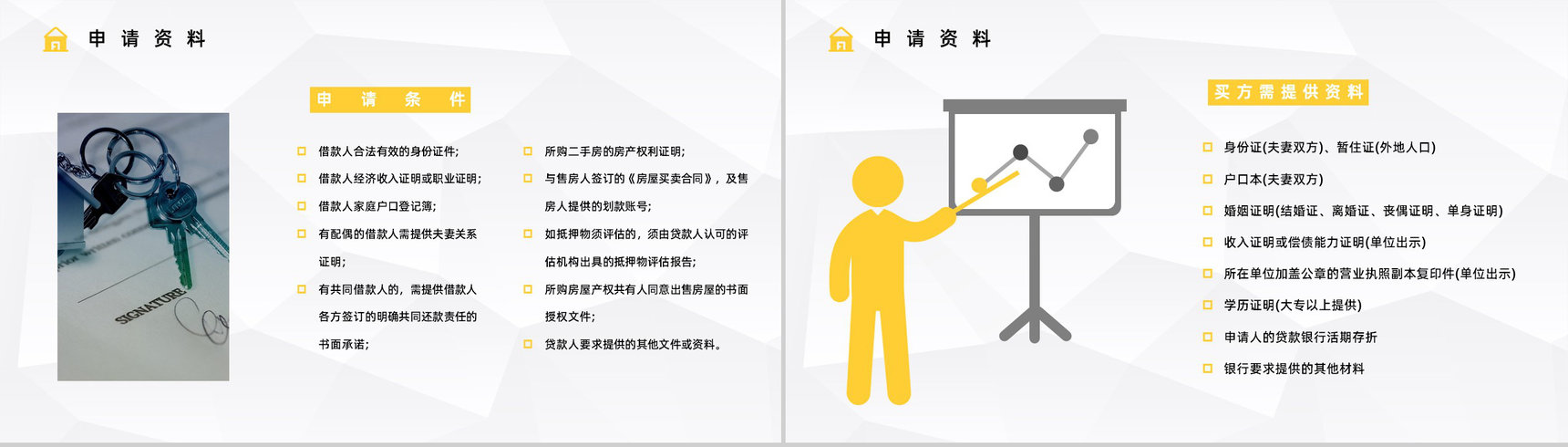 二手房贷款过户流程和手续了解房贷新政策颁布知识学习PPT模板-5