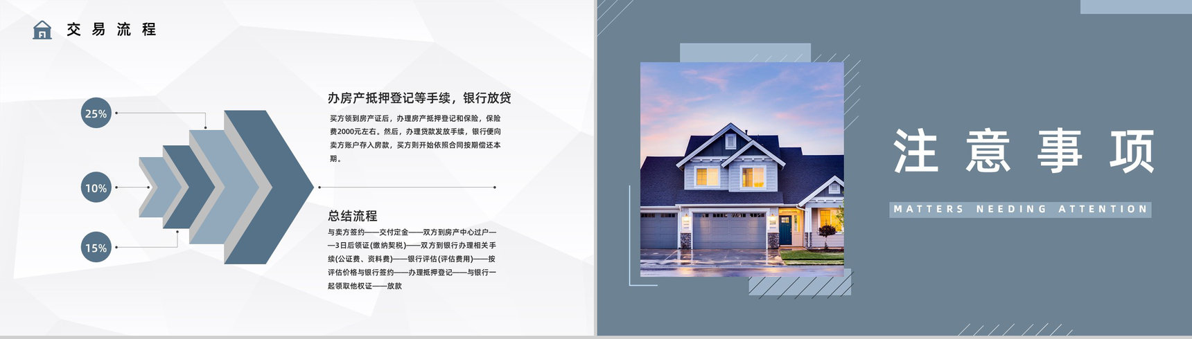 个人买房二手房银行贷款注意事项按揭流程购房信息了解PPT模板-9
