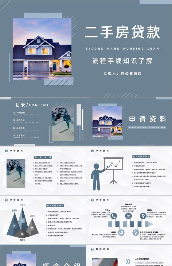 个人买房二手房银行贷款注意事项按揭流程购