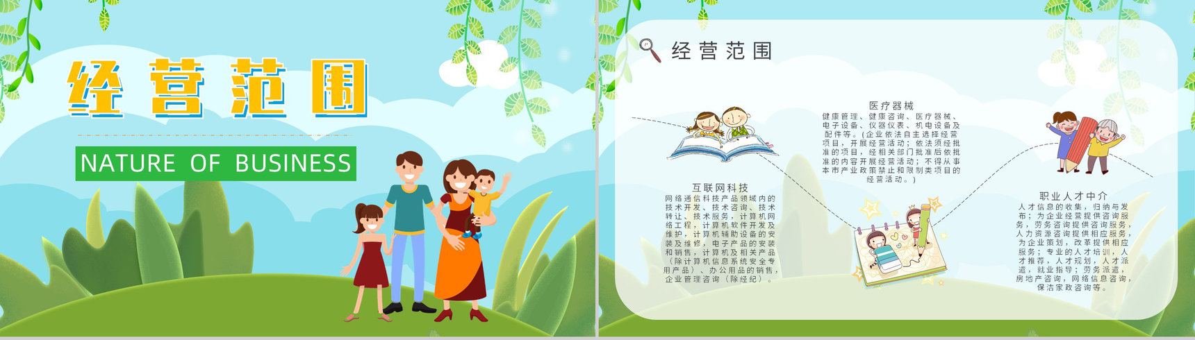 托育服务经营范围服务项目供给状况调查开办托育中心手续PPT模板-2