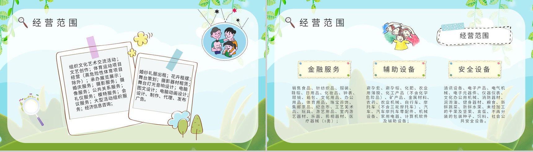 托育服务经营范围服务项目供给状况调查开办托育中心手续PPT模板-3