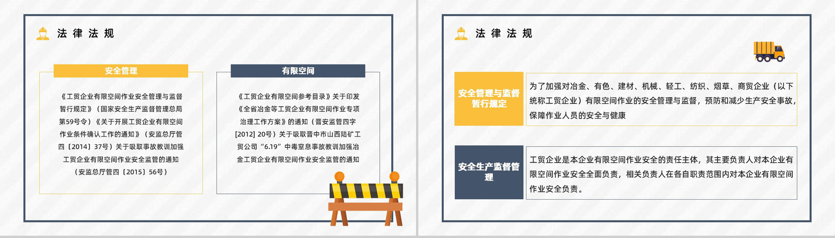 安全施工之有限空间作业安全教育知识培训安全作业五条规定了解宣传PPT模板-3