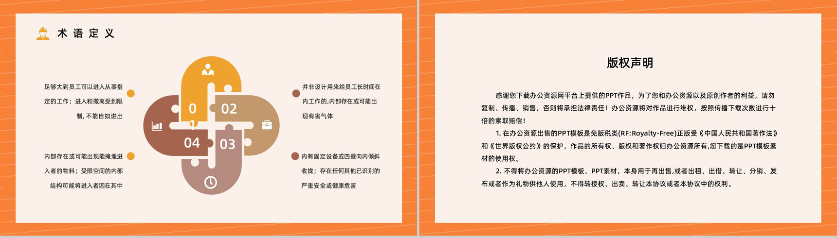 密闭空间有限空间安全措施知识培训工人作业情况管理总结汇报PPT模板-11