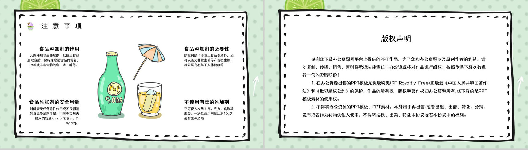 食品添加剂使用标准个人安全健康护理知识学习宣传讲座PPT模板-10