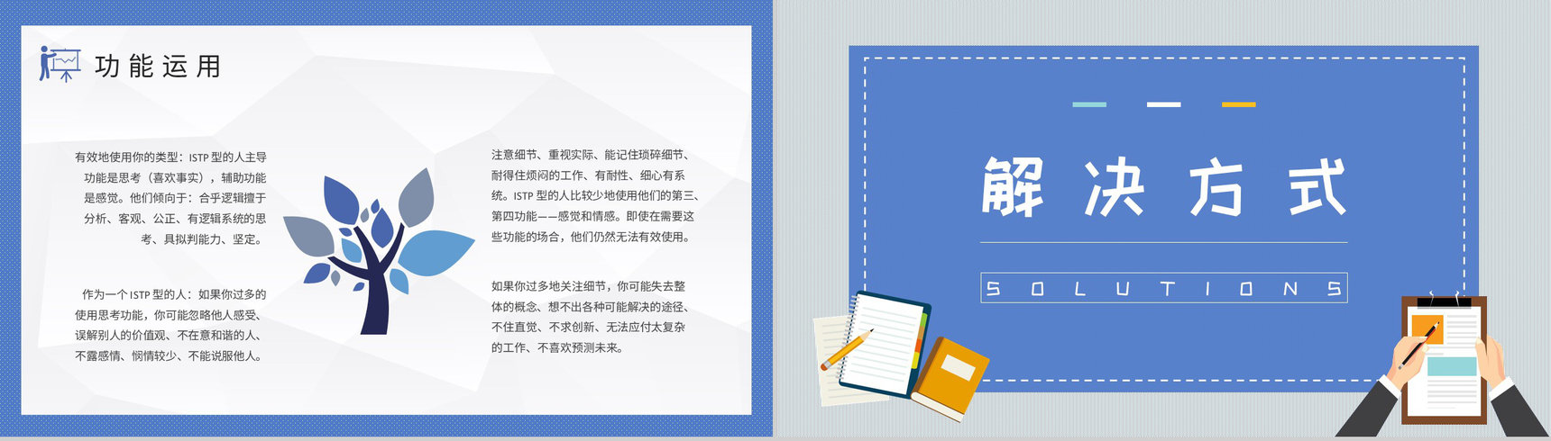 企业员工职业性格判断MBTI性格分析ISTP型人格知识总结PPT模板-6