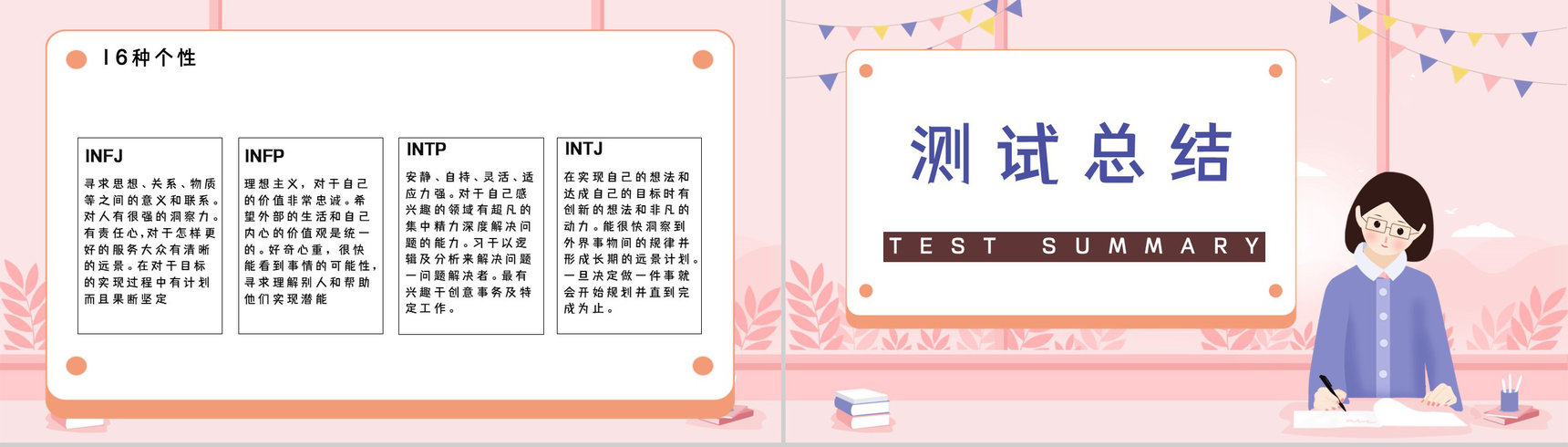 MBTI职业性格基本知识点梳理四种维度具体分析培训讲座PPT模板-10