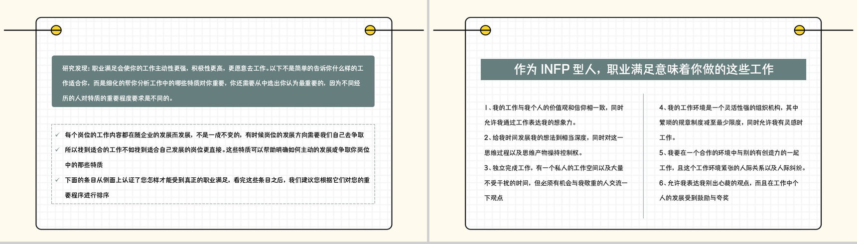 经典性格评估理论模型MBTI职业性格分析INFP类型个性判断分析PPT模板-13