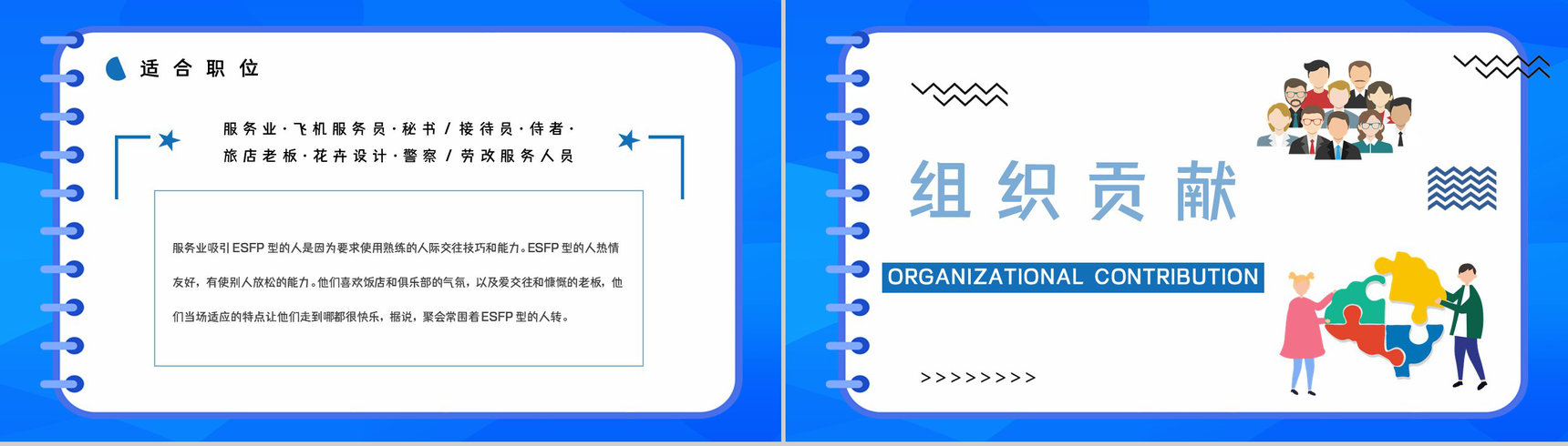 员工职业性格测试MBTI性格分析情况总结ESFP类型工作优势劣势梳理PPT模板-17