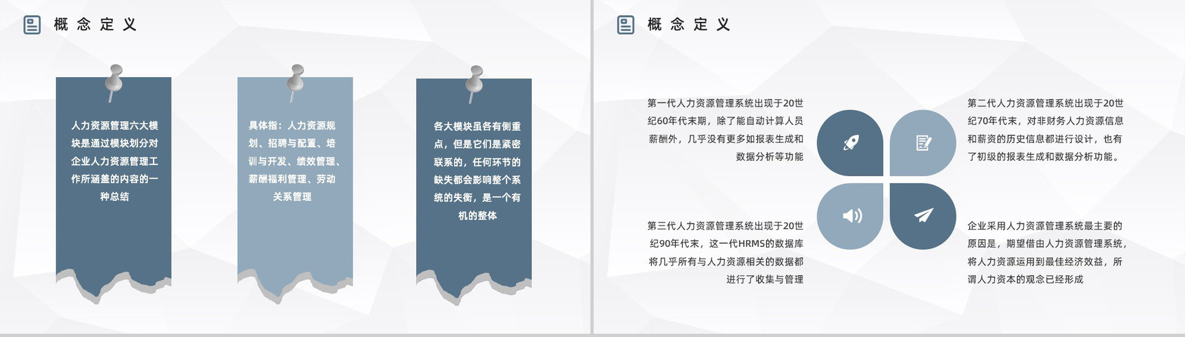 公司人事行政管理学习人力资源的六大板块知识培训心得汇总PPT模板-3