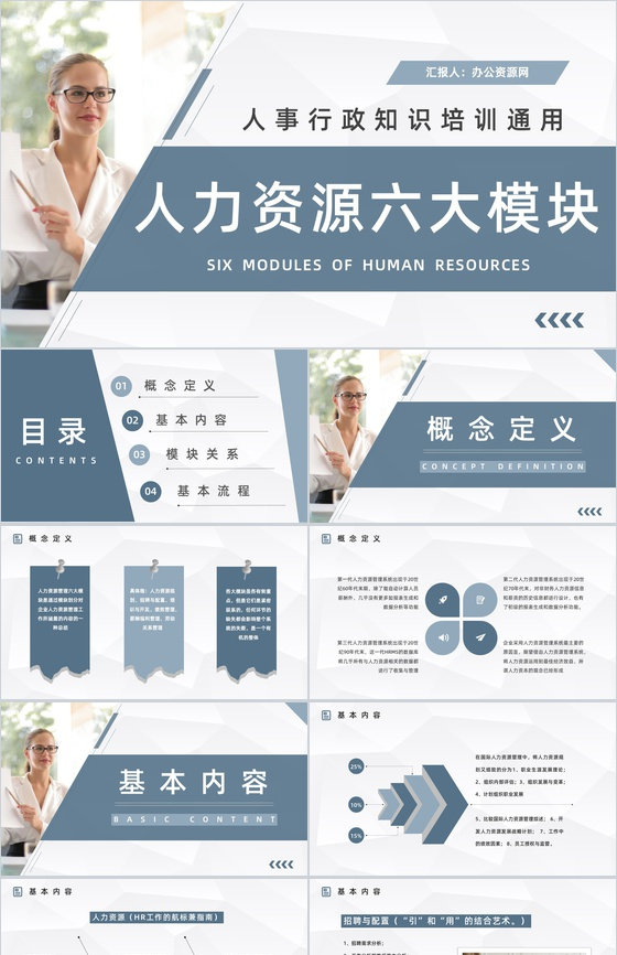 公司人事行政管理学习人力资源的六大板块知