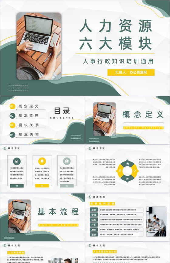企业人力资源六大板块关系作用介绍公司招聘
