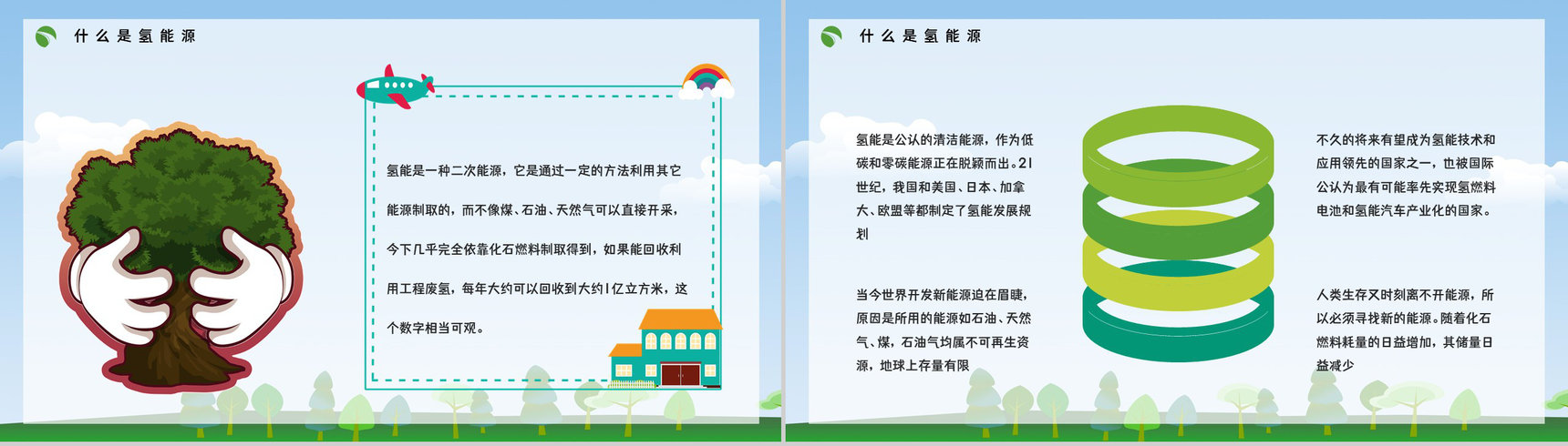 氢能源的优缺点分析新能源的应用前景氢能源汽车发展情况分析PPT模板-3