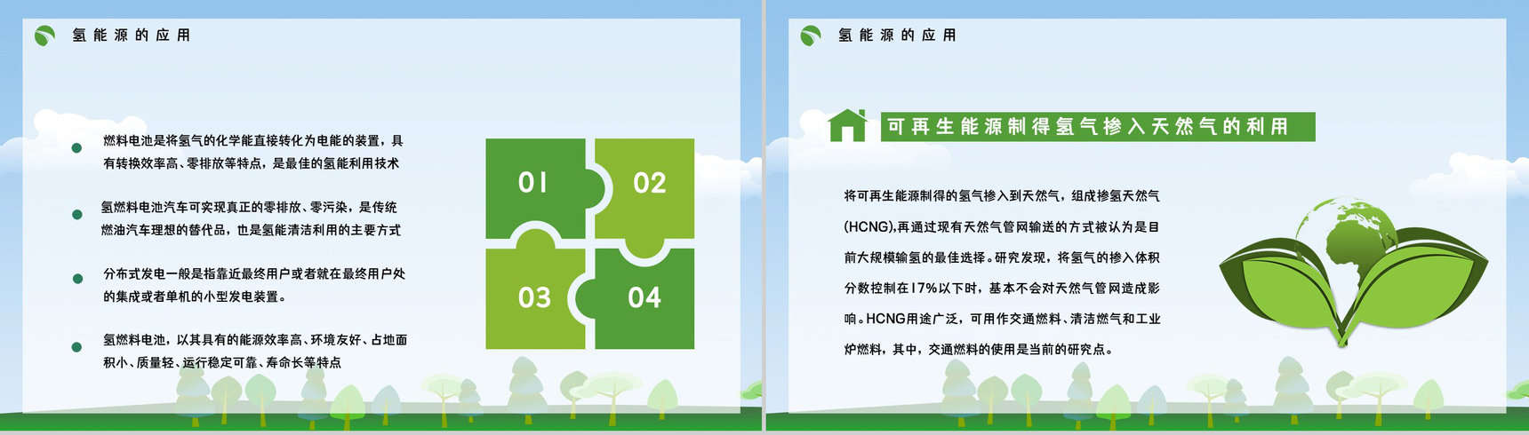 氢能源的优缺点分析新能源的应用前景氢能源汽车发展情况分析PPT模板-5