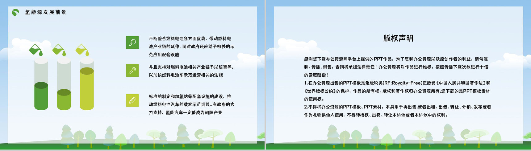氢能源的优缺点分析新能源的应用前景氢能源汽车发展情况分析PPT模板-11