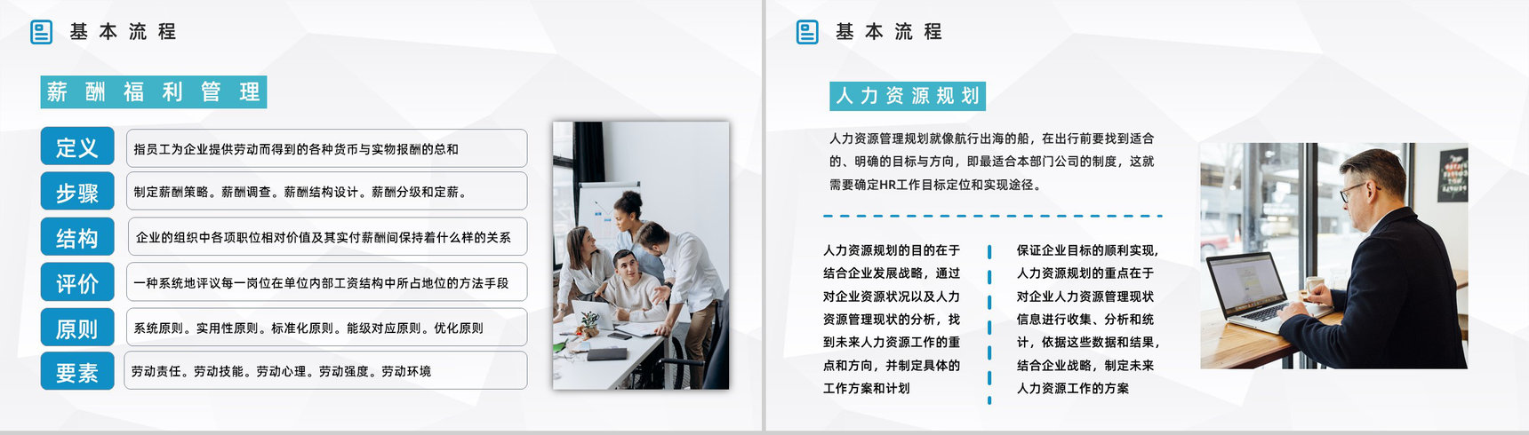 人力资源部门管理六大板块基础知识了解企业员工关系调解通用PPT模板-9