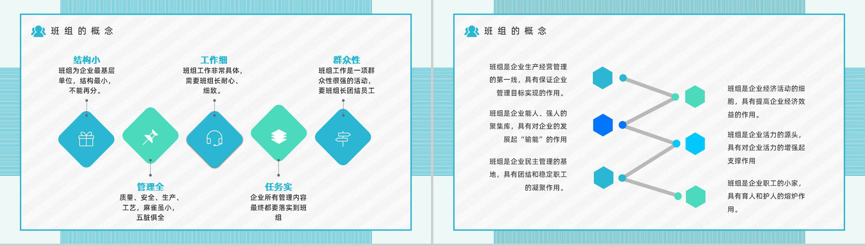 公司班组管理建设培训企业文化班组质量管理制度通用PPT模板-8