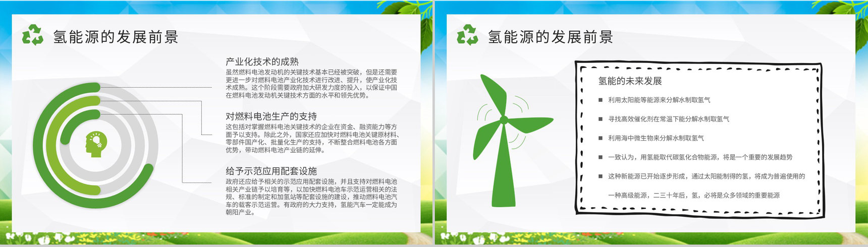 氢能源基础知识学习城市环保措施实施工作汇报PPT模板-5