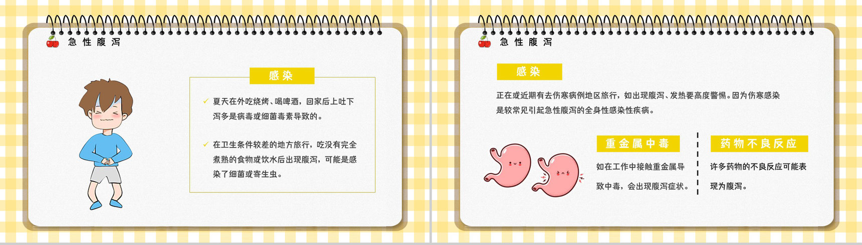 夏季腹泻预防措施及应对方法整理学习个人卫生注意安全健康宣讲会PPT模板-4