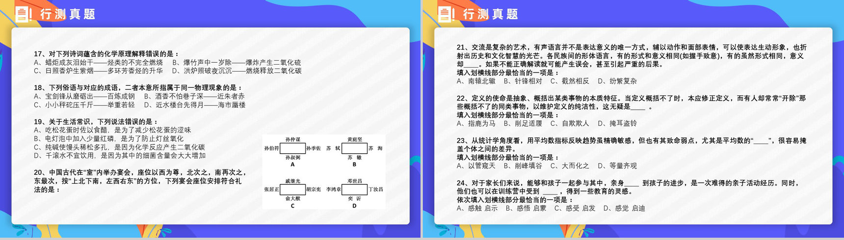 2015年国考公务员真题副省级行测申论答案解析考前冲刺必备PPT模板-5