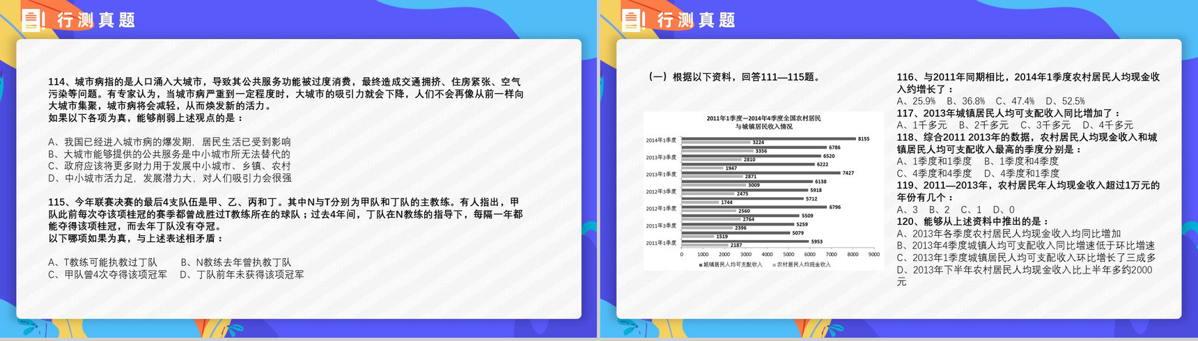 2015年国考公务员真题副省级行测申论答案解析考前冲刺必备PPT模板-20