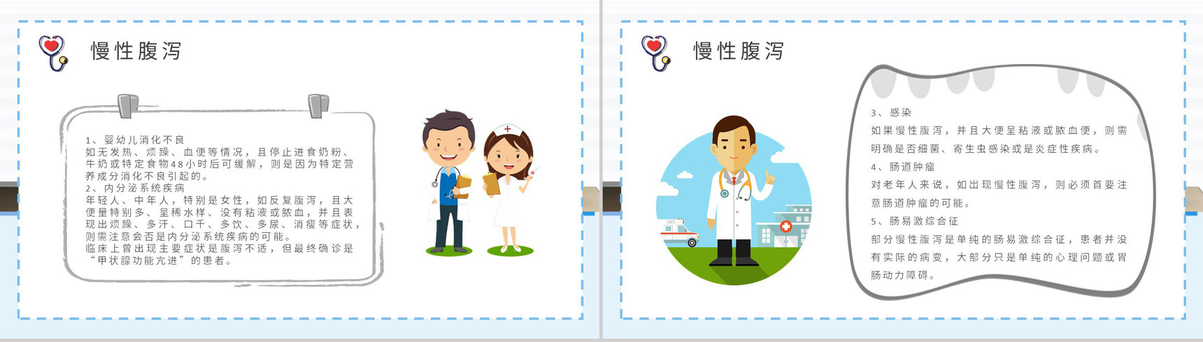 夏季腹泻预防知识学习急性腹泻及慢性腹泻的症状及治疗方法总结PPT模板-6