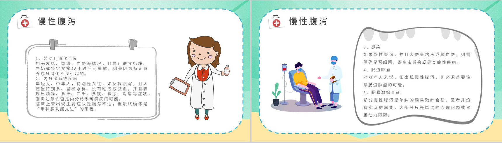中小学生健康安全常识普及夏季腹泻预防宣传活动小结PPT模板-6
