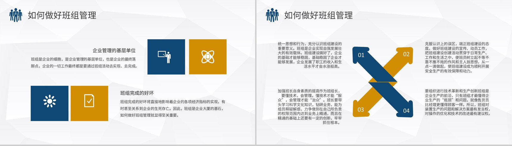 班组管理核心内容总结培训团队管理的不足与改进方法介绍PPT模板-5
