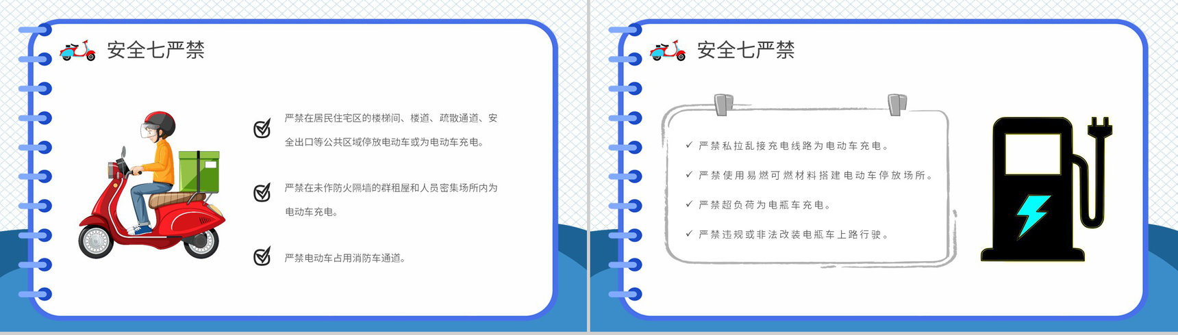 电动车消防安全防范措施培训电瓶车正确充电方式介绍PPT模板-3