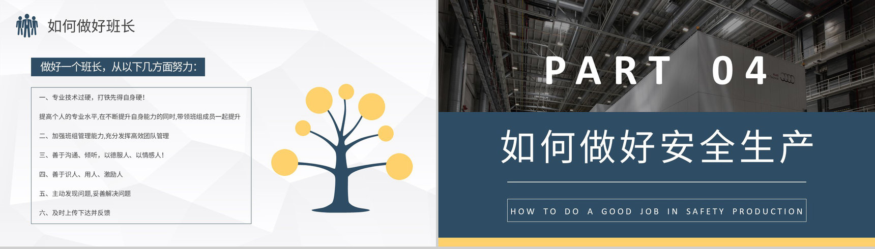 班组管理制度培训心得体会工厂生产车间管理要求总结PPT模板-9