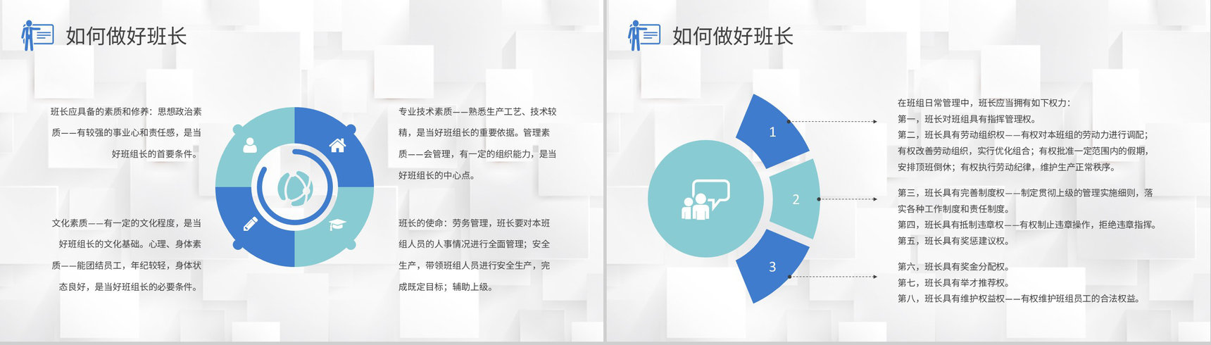 生产车间员工岗位技能提升班组管理培训心得体会PPT模板-8