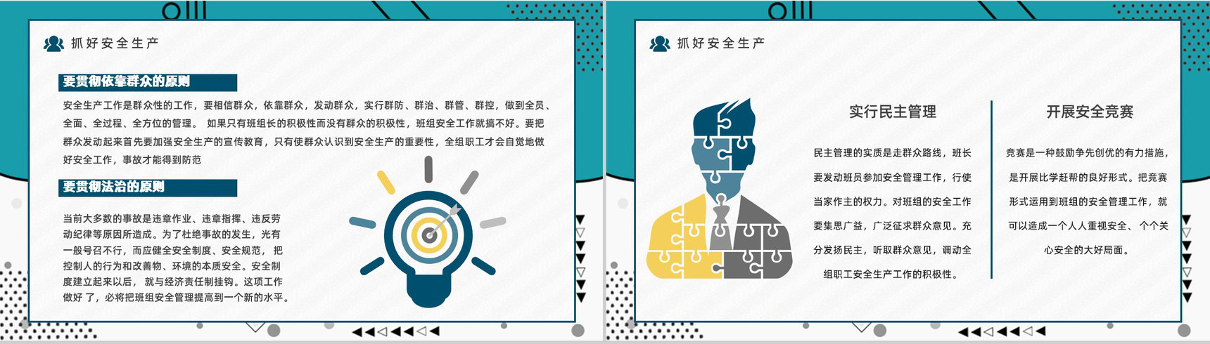 基层班组管理案例分析企业安全生产计划公司员工管理问题汇报PPT模板-10