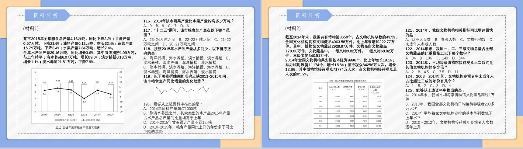 2017年公务员国考真题副省级附答案解析完美版PPT模板-18