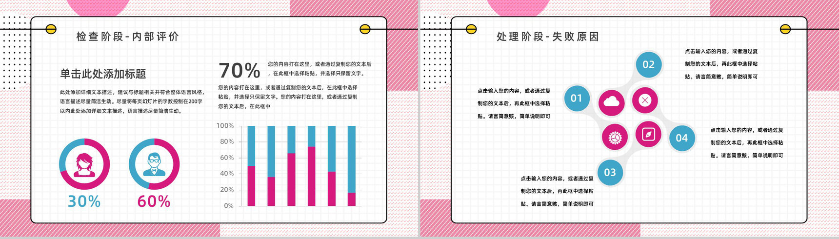 工作方法培训质量管理PDCA的四个循环案例分析计划执行PPT模板-18