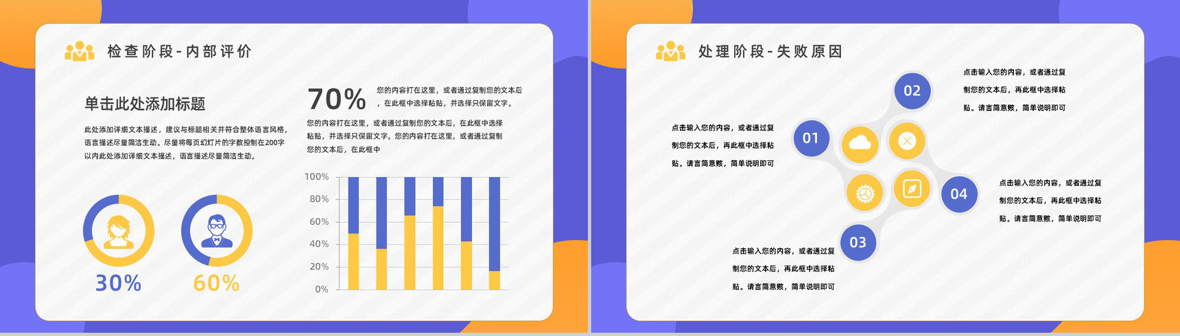 企业工作质量管理PDCA循环图计划执行检查纠正模型分析PPT模板-18