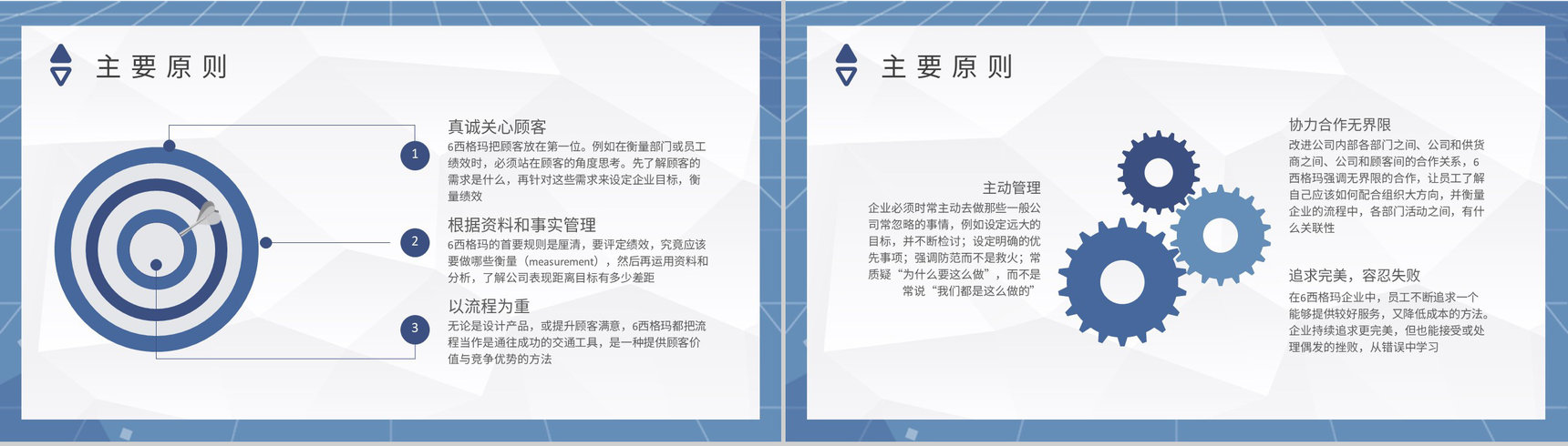 工厂精益生产管理计划员工精益六西格玛培训心得PPT模板-4