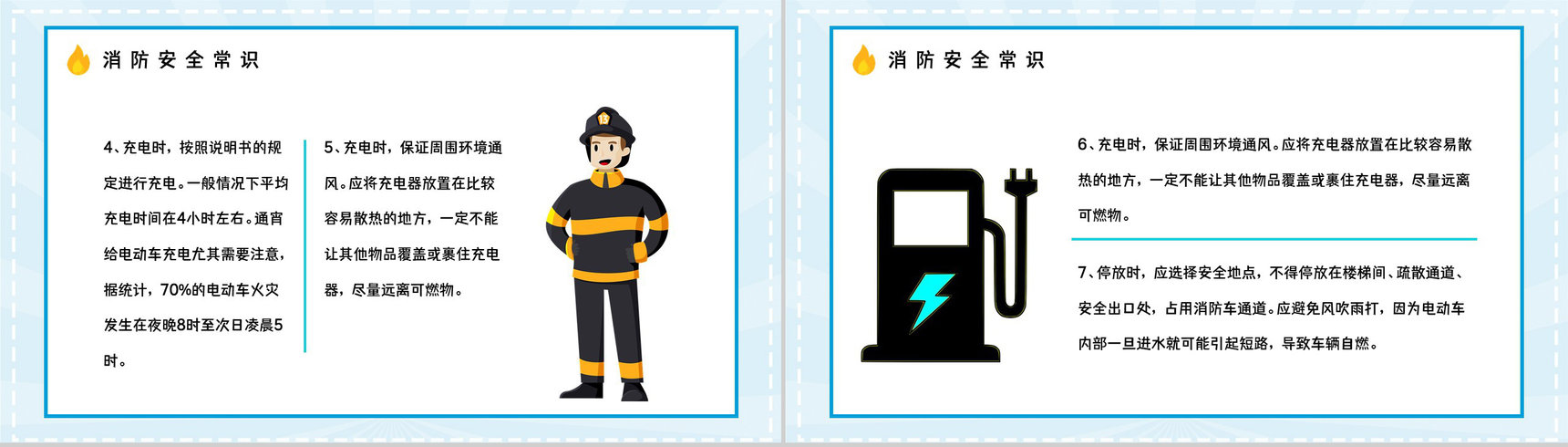电动车火灾事故预防和遏制公共安全管理规范电瓶车停放充电教育讲座PPT模板-4
