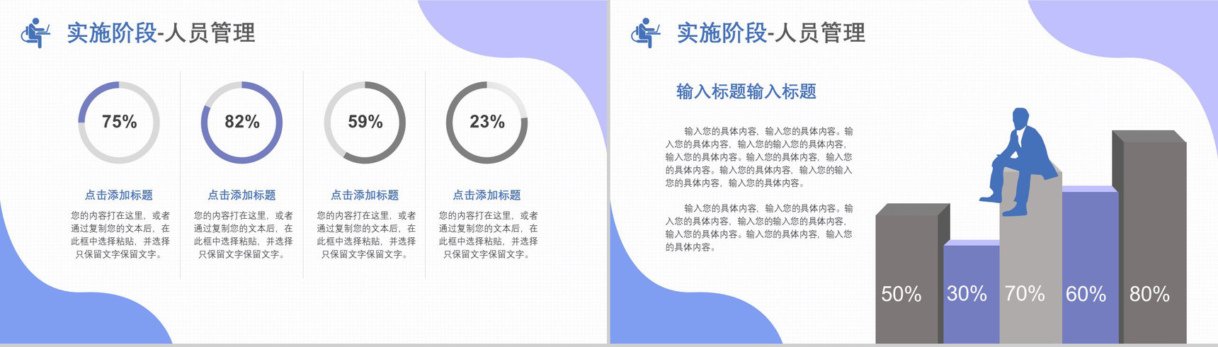 PDCA循环分析案例工作方法完整框架项目分析工作总结PPT模板-10