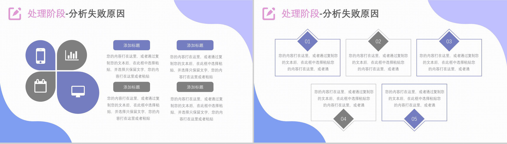 PDCA循环分析案例工作方法完整框架项目分析工作总结PPT模板-19