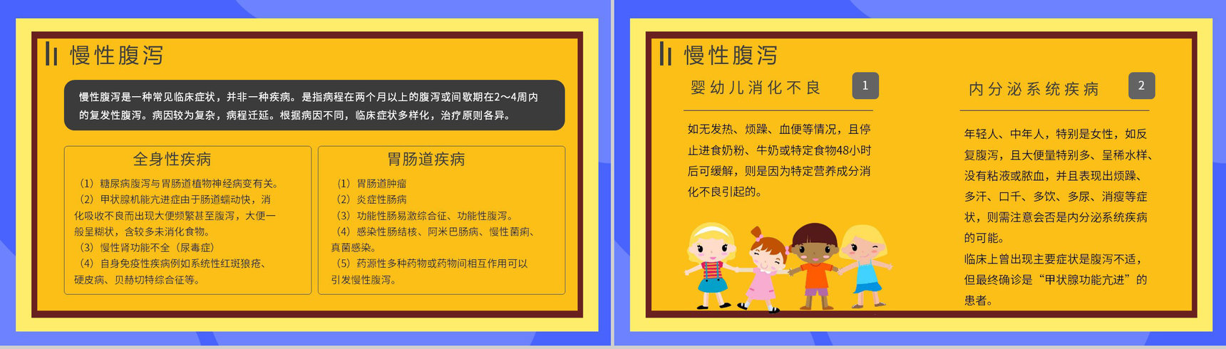 夏季腹泻预防知识健康宣传原因及防护治疗方法PPT模板-10