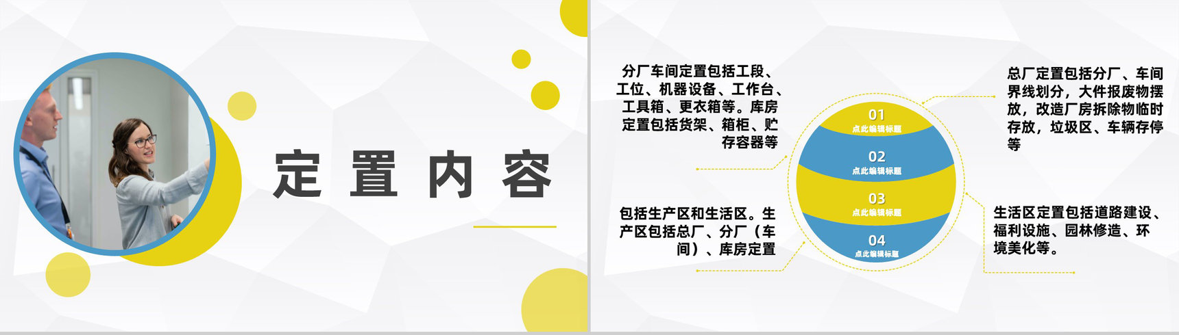 公司办公室定置管理培训计划企业定置管理的三定原则学习PPT模板-2