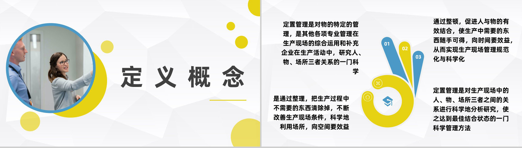 公司办公室定置管理培训计划企业定置管理的三定原则学习PPT模板-5