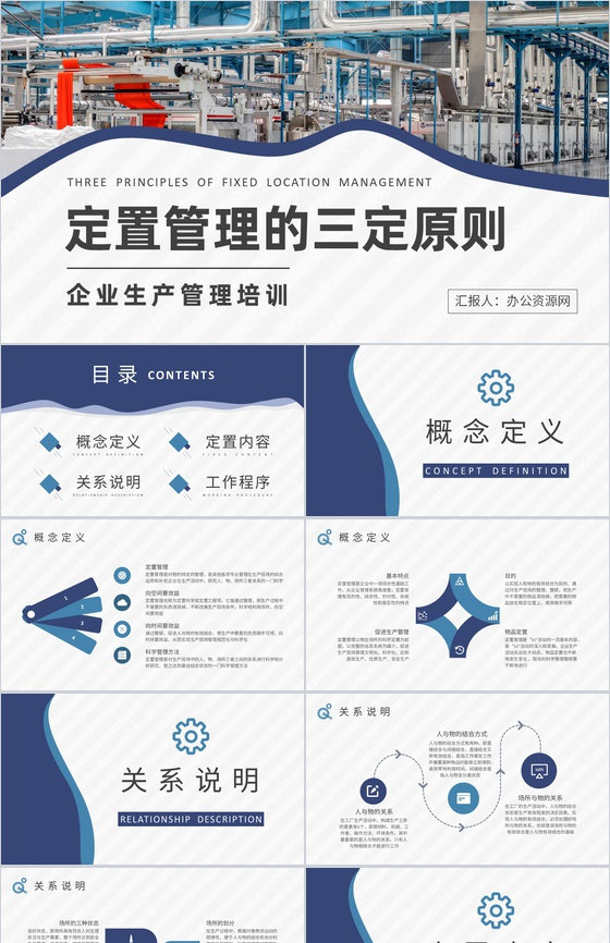 生产标准化管理方案定置管理的三定原则培训