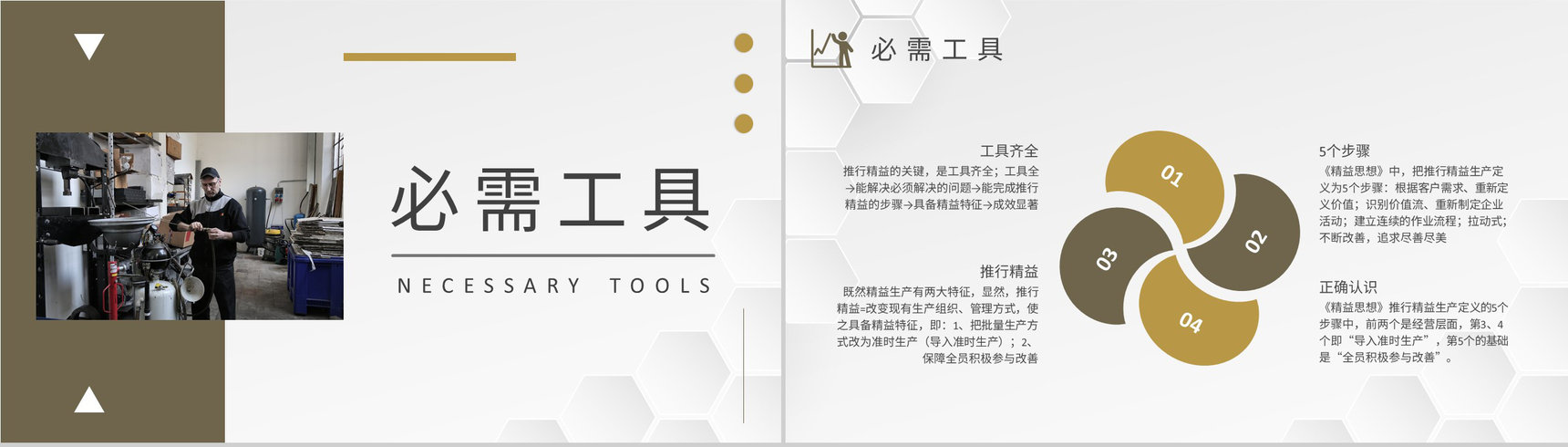 工厂员工精益生产培训心得车间现场管理规划总结PPT模板-5